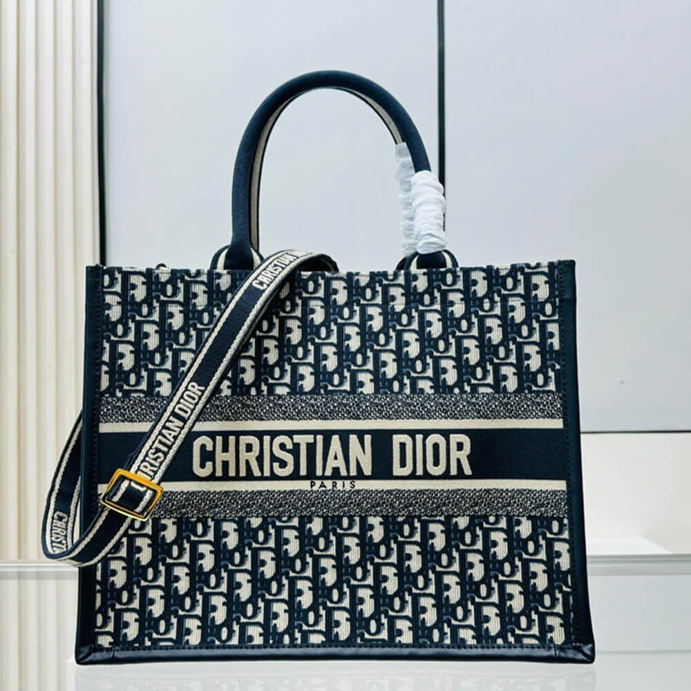 Blue Logo Handbag