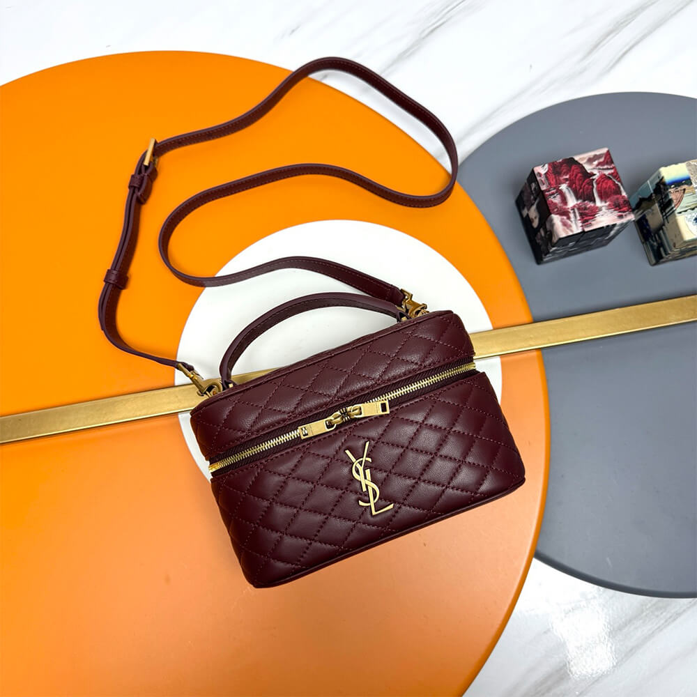 GABY vanity bag in lambskin