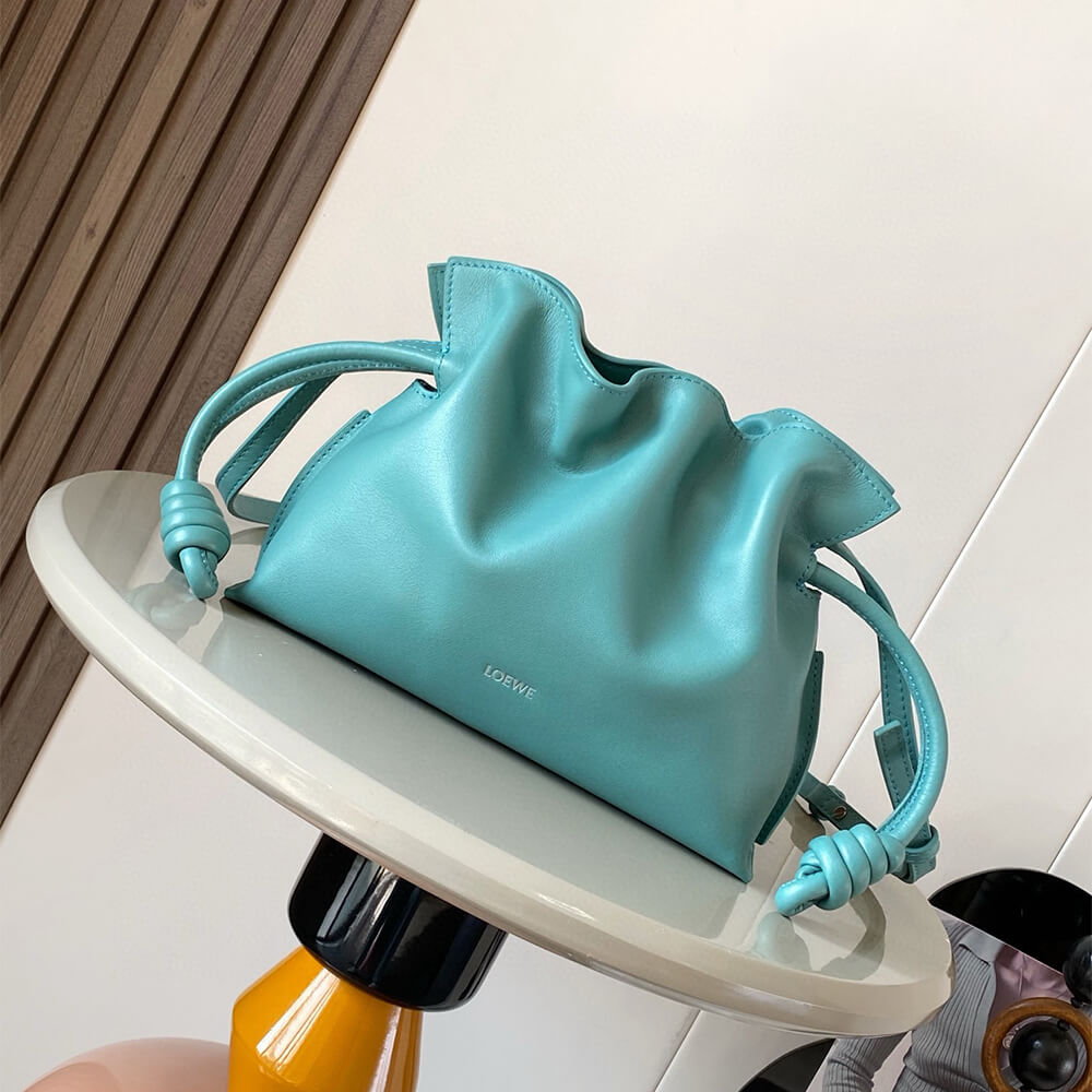 Mini Flamenco Clutch in Nappa Calfskin