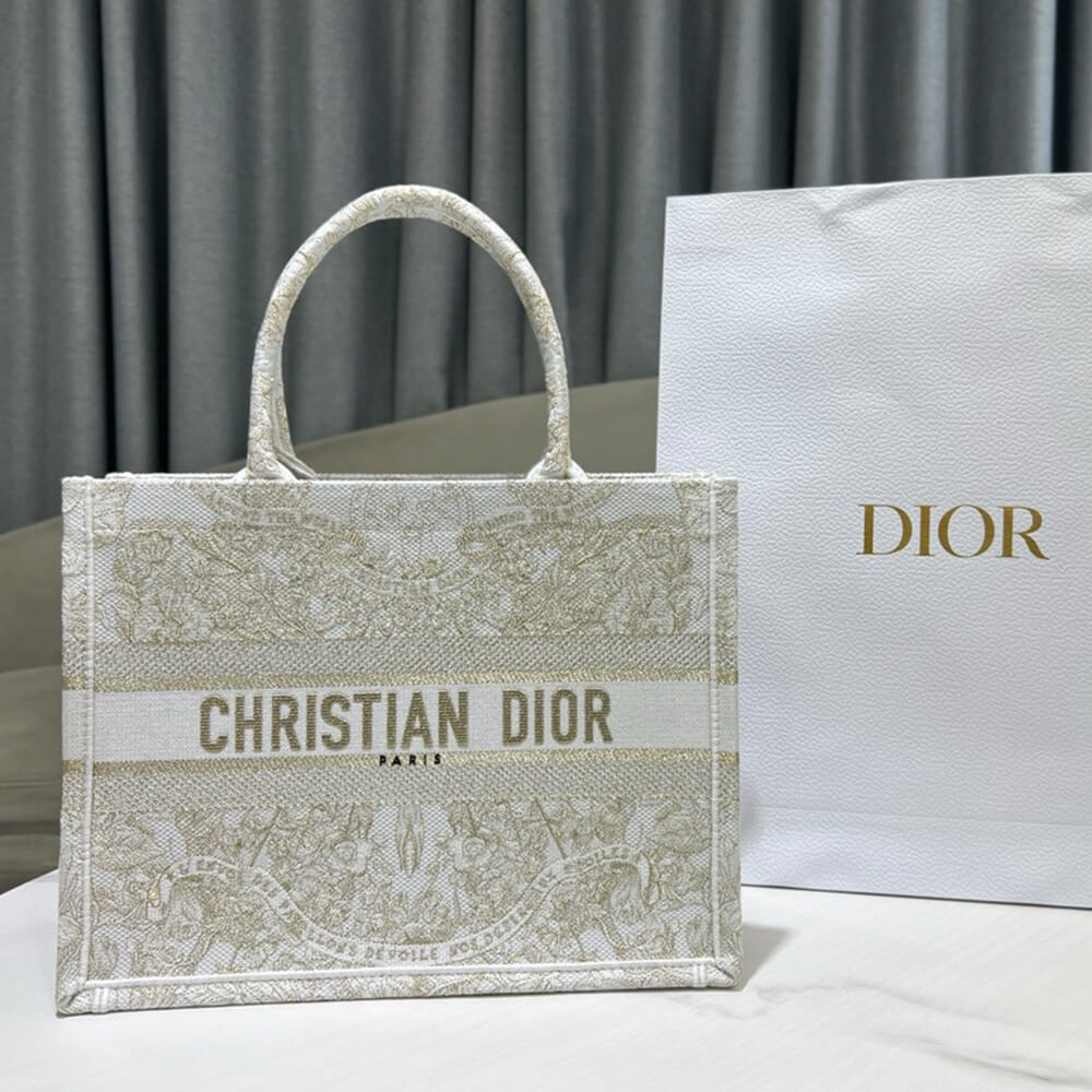 Gold Floral Bag
