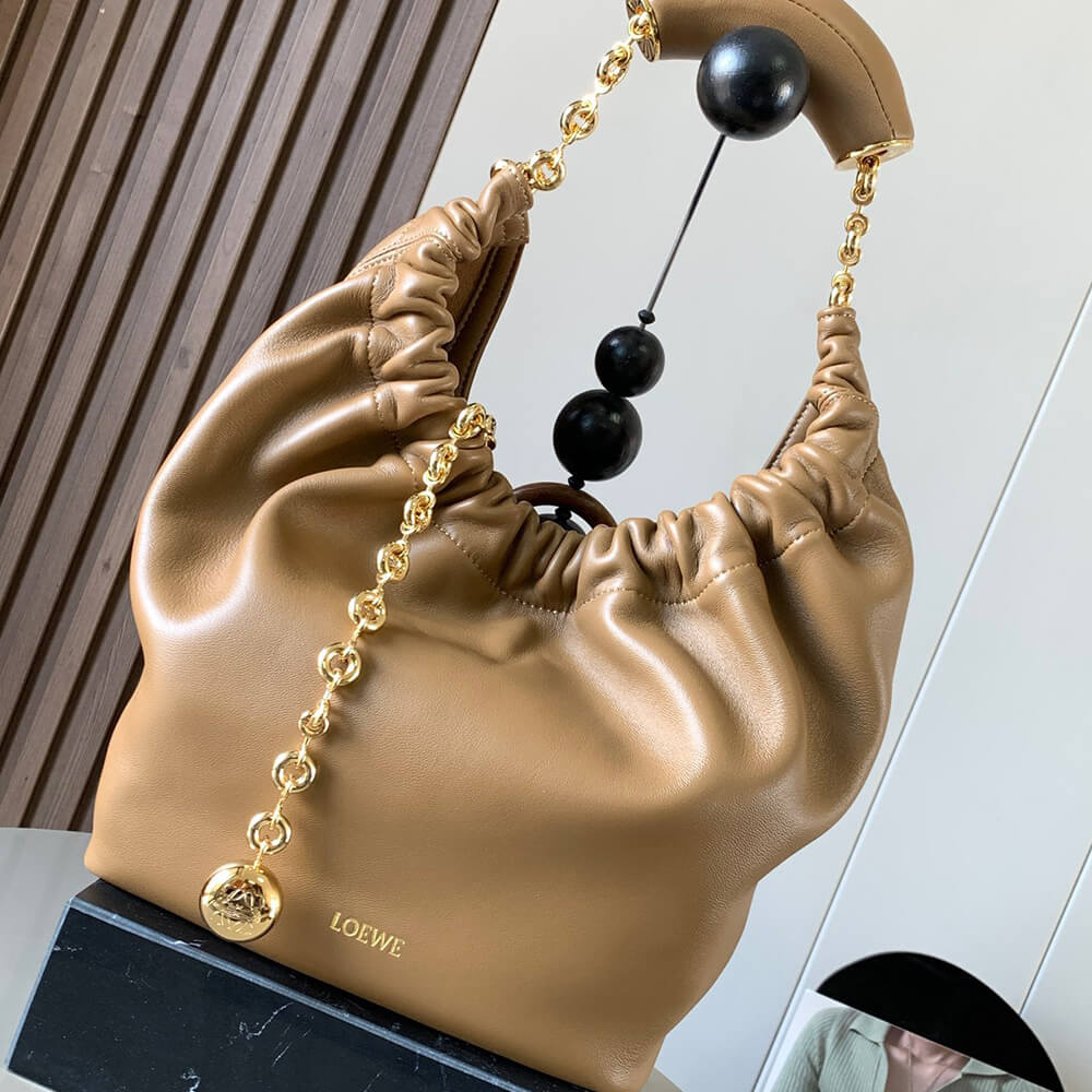 Small Squeeze Bag in Nappa Lambskin