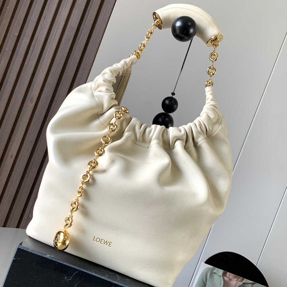 Small Squeeze Bag in Nappa Lambskin