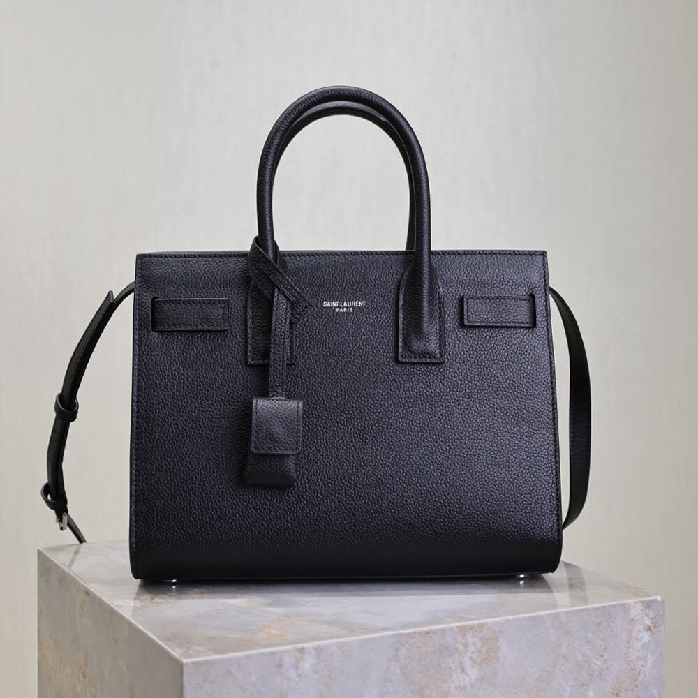 Sac De Jour in Supple Grained Leather – Baby