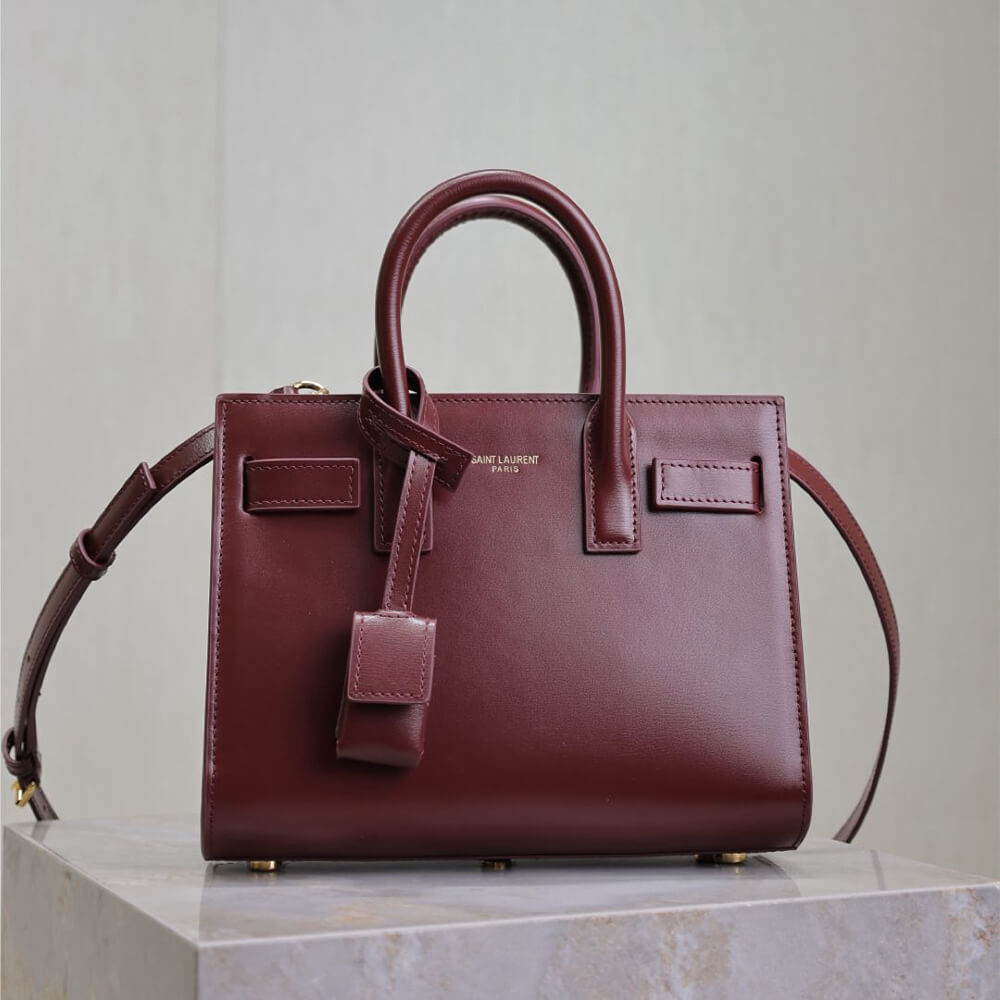 Sac De Jour in Smooth Leather – Nano