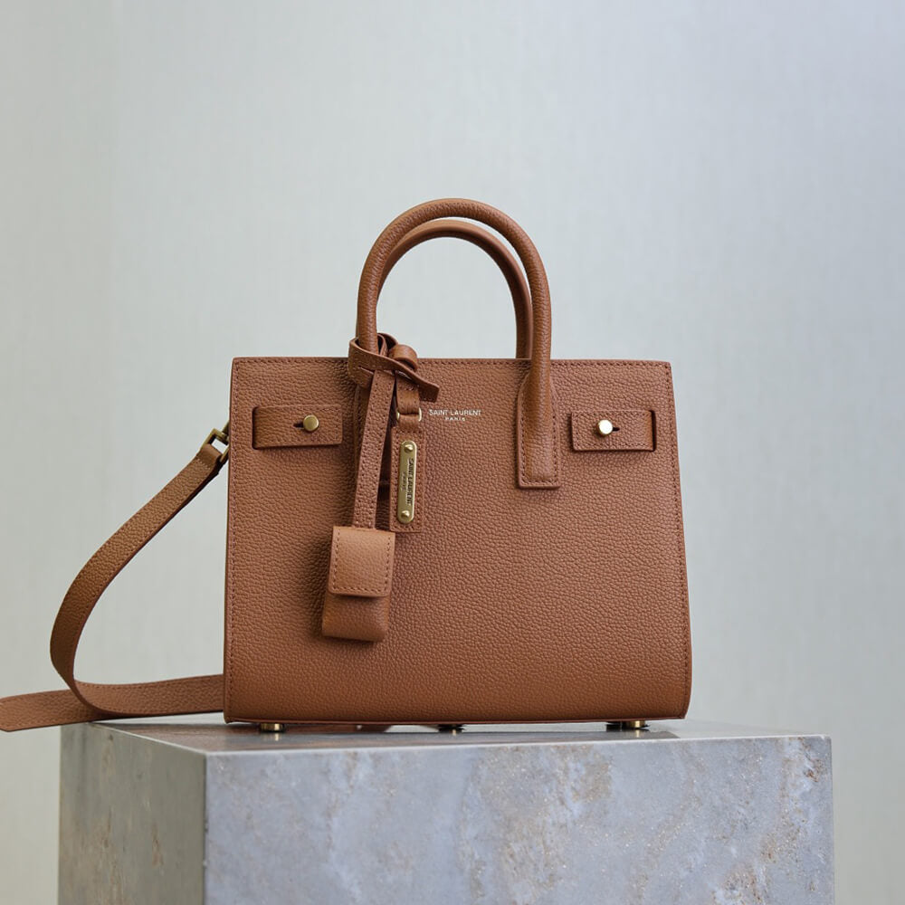 Sac De Jour in Smooth Leather – Nano