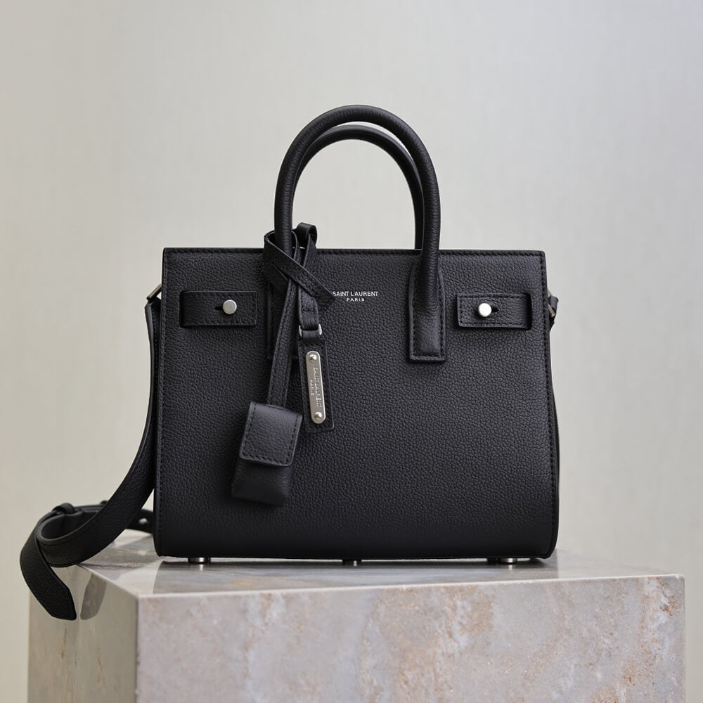 Sac De Jour in Smooth Leather – Nano