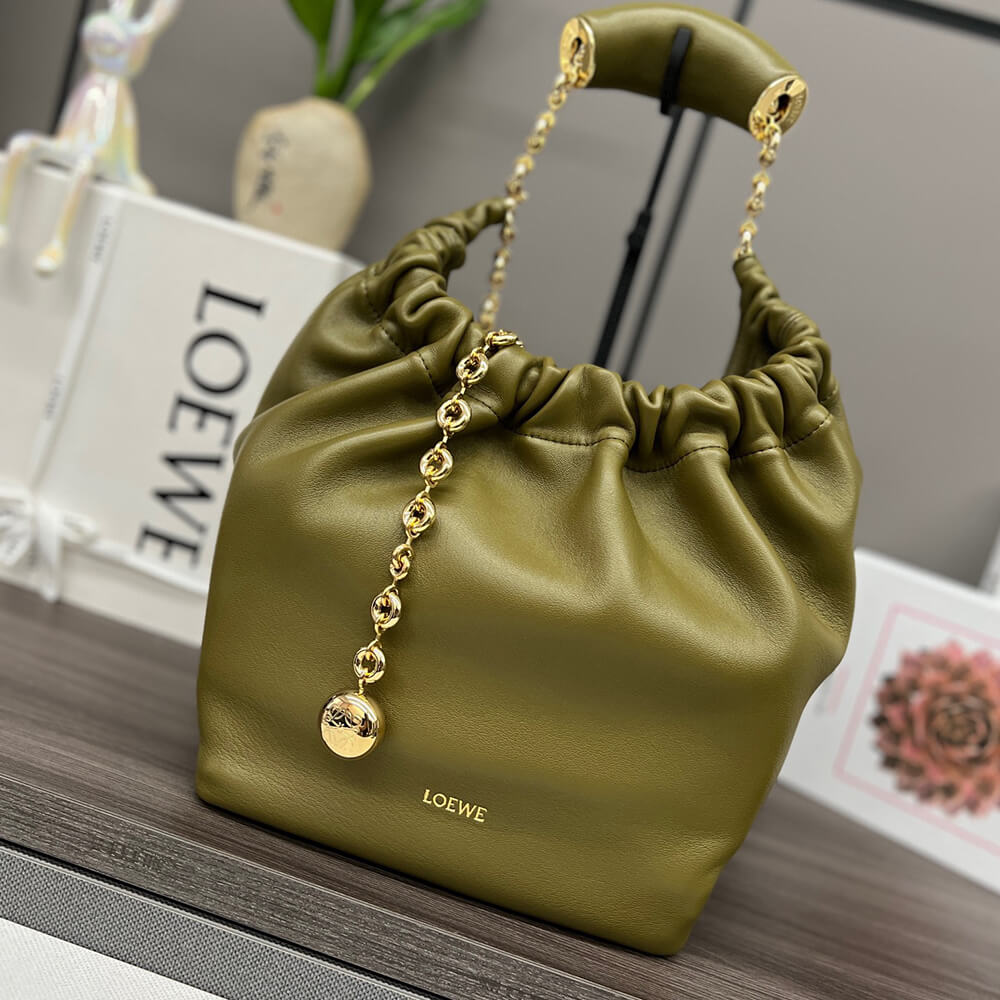 Small Squeeze Bag in Nappa Lambskin