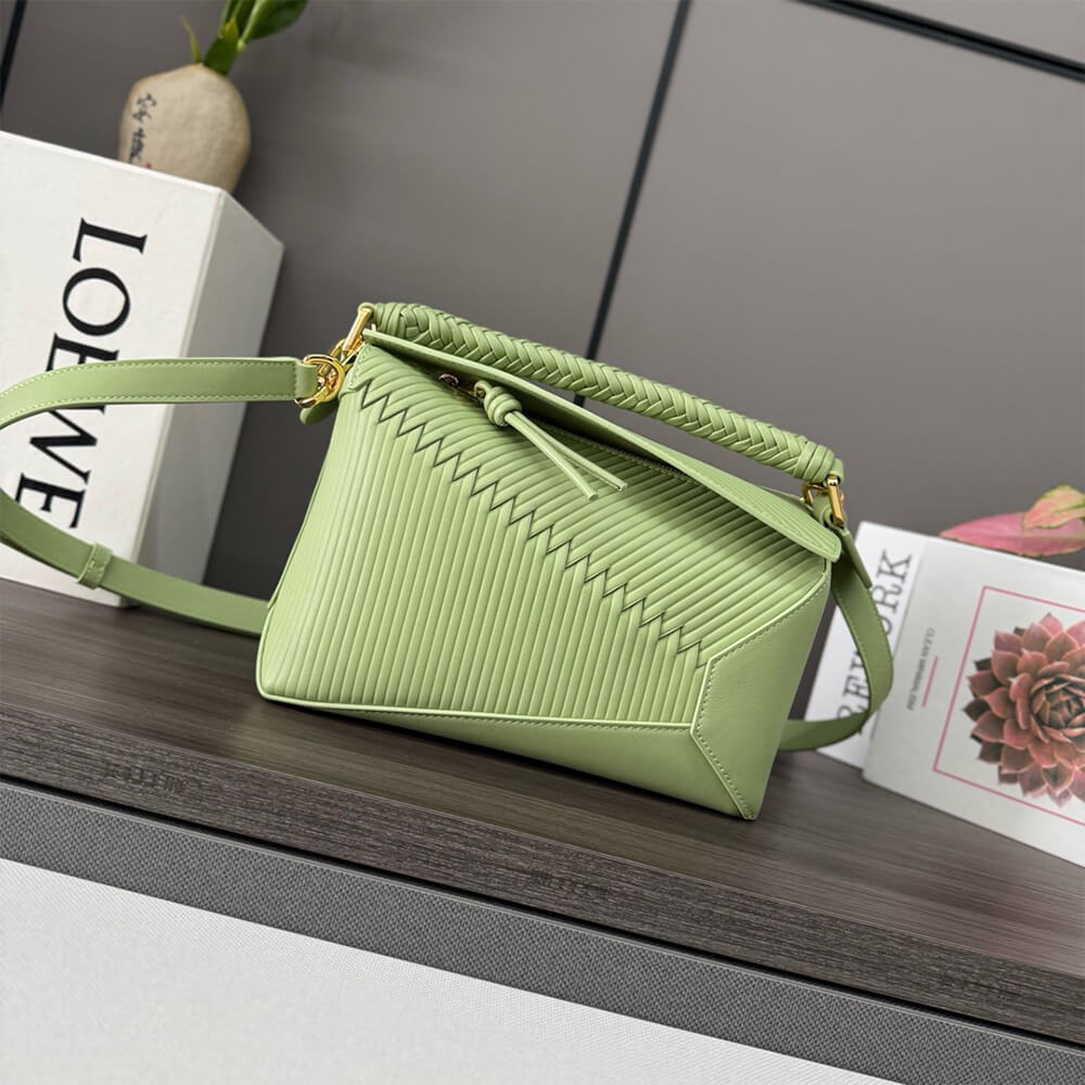 Small Puzzle Bag in Calfskin