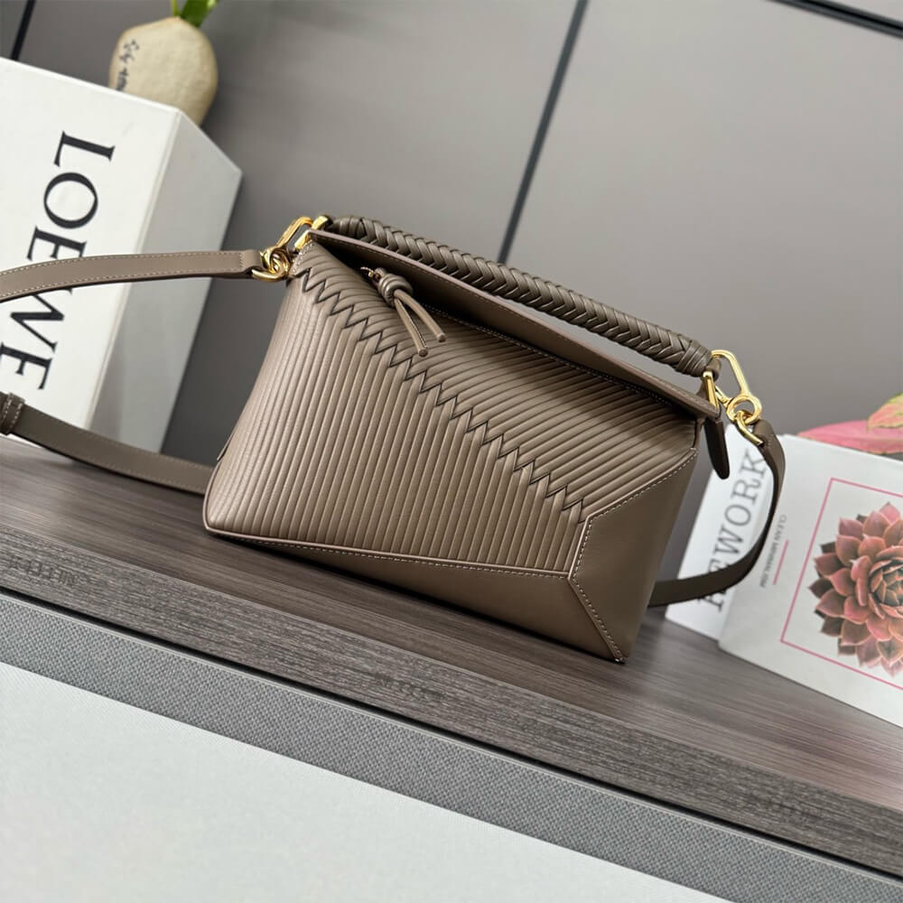 Small Puzzle Bag in Calfskin