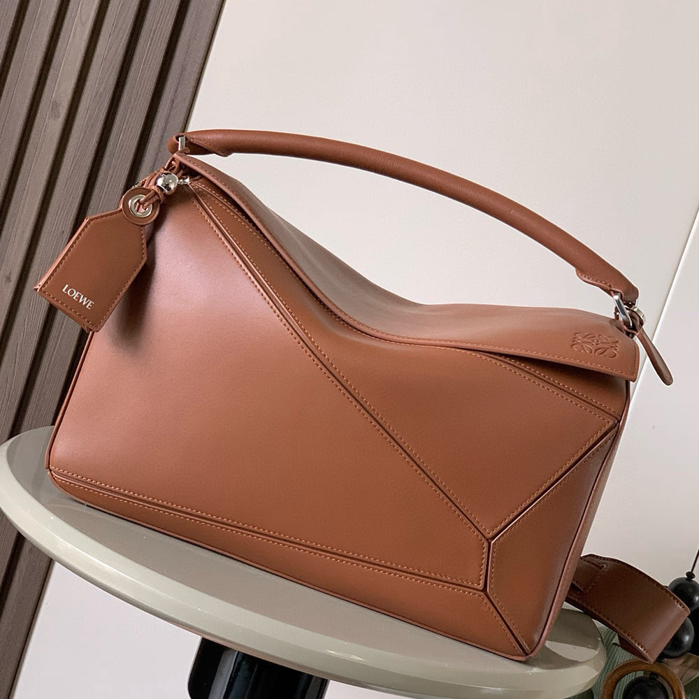 Large Featherlight Puzzle Bag in Nappa Lambskin