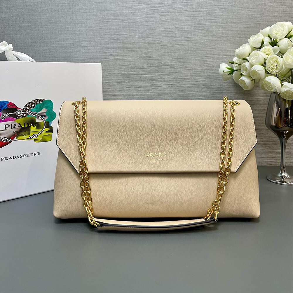 Medium Leather Shoulder Bag