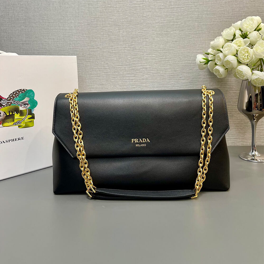 Medium Leather Shoulder Bag