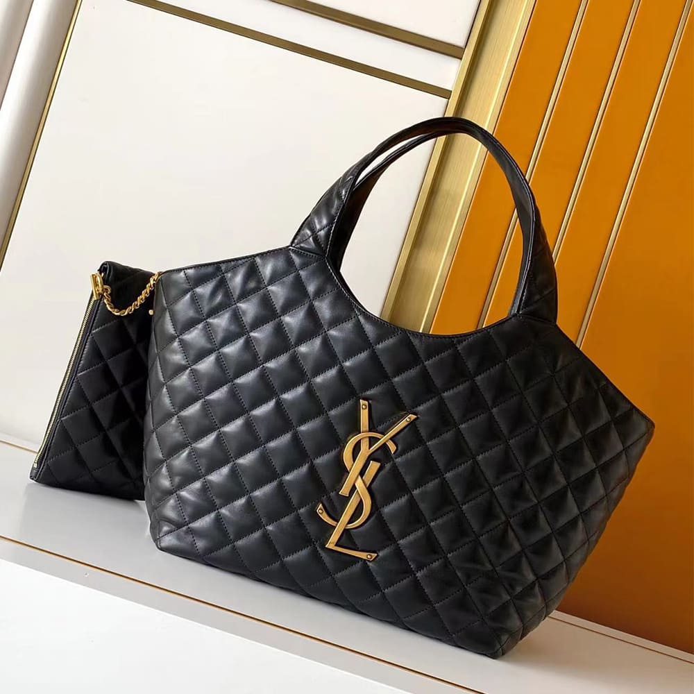 Icare Medium in Quilted Nappa