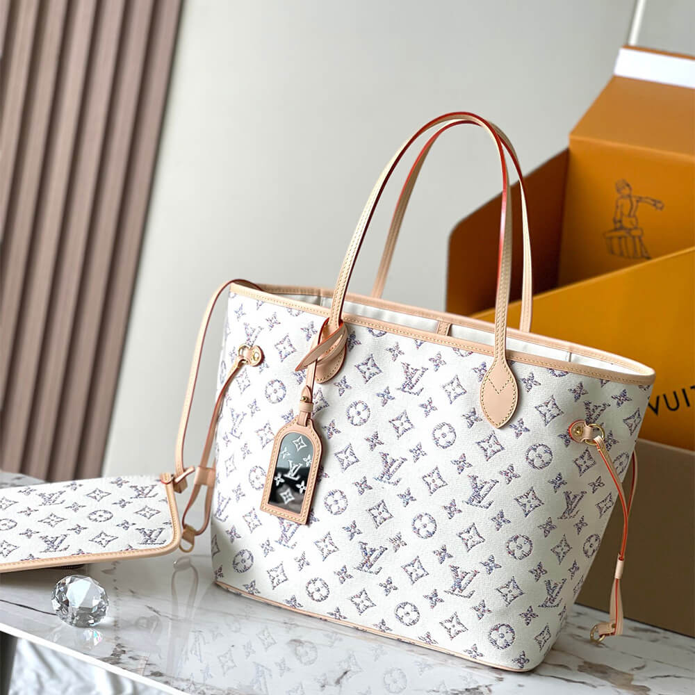 Elegant Stardust Monogram Tote Set