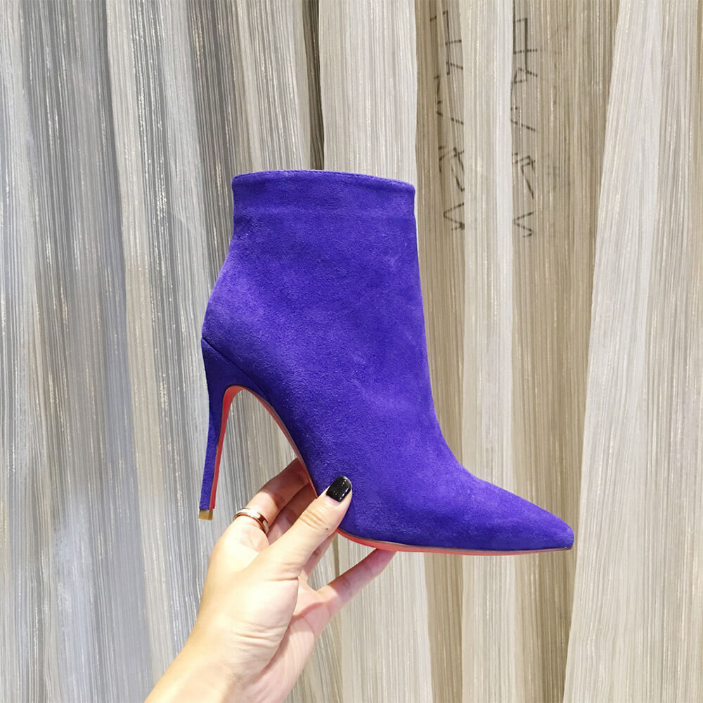 Suede Ankle Boots