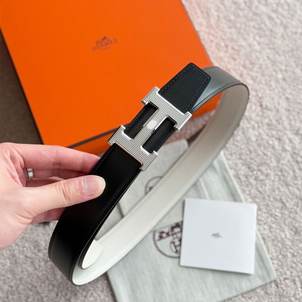 F*bbia Da C*ntura H Stri??e & P*lle R*versibile per C*ntura 32mm