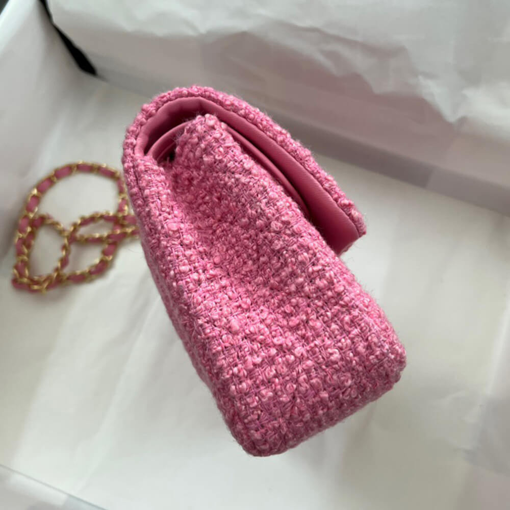 Tweed Medium Classic Flap Bag