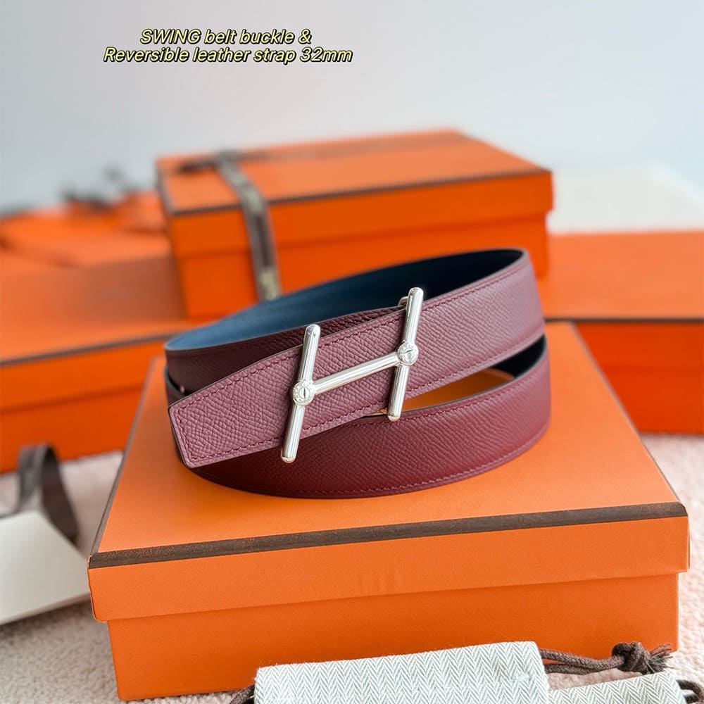 B*ucle De Ce*nture Sw*ng & Cu*r De Ce*nture Re*ersible 32 mm