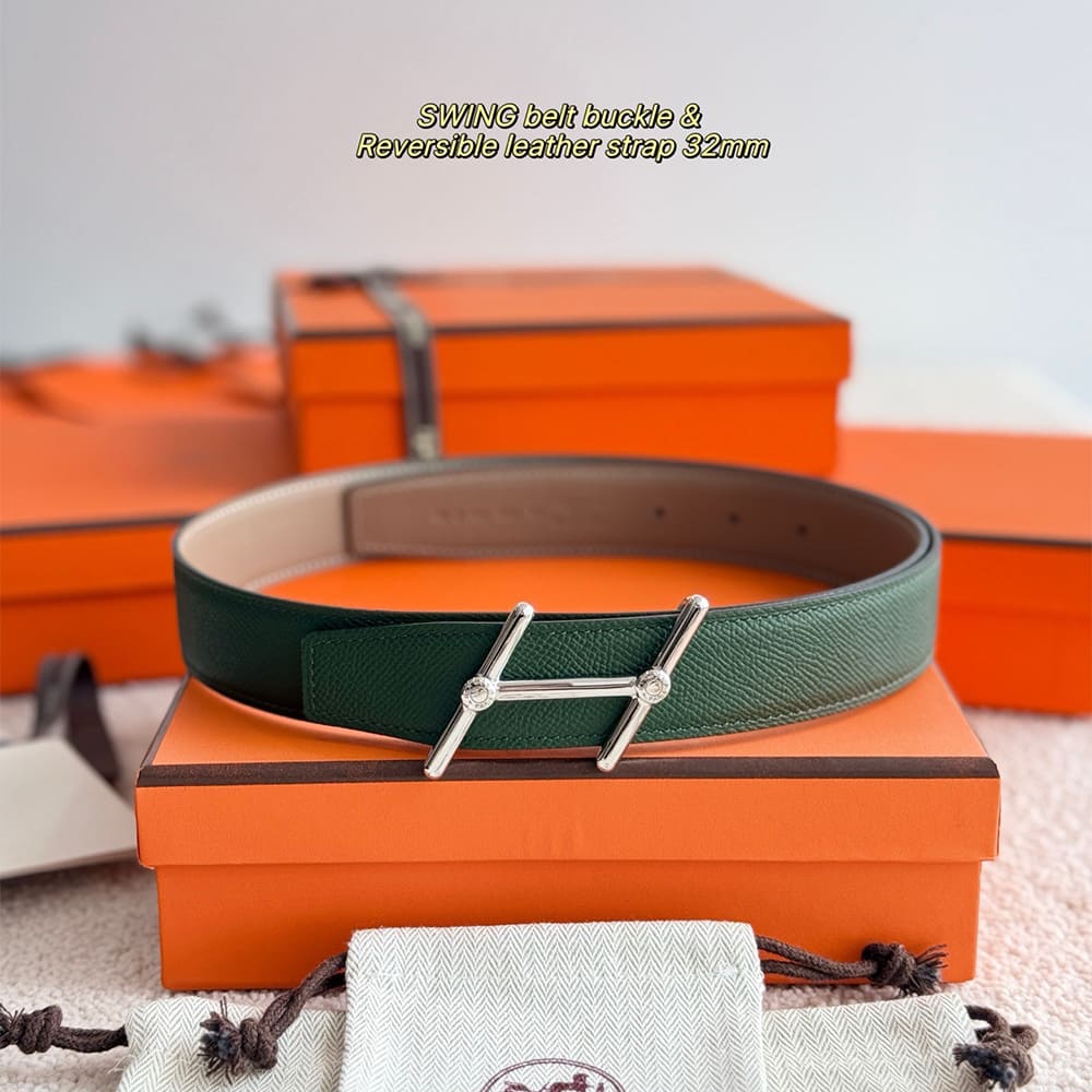 B*ucle De Ce*nture Sw*ng & Cu*r De Ce*nture Re*ersible 32 mm