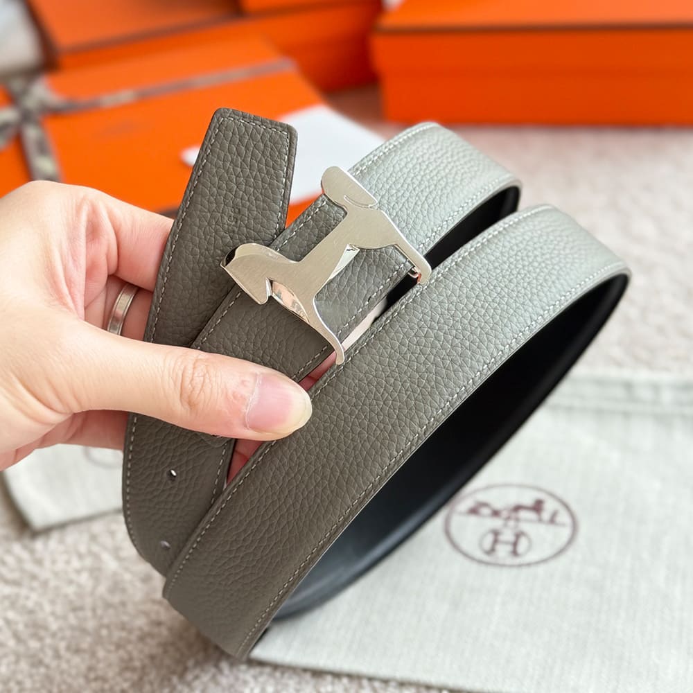 B*ucle De Ce*nture Pan*che & Cu*r De Ce*nture Re*ersible 32 mm