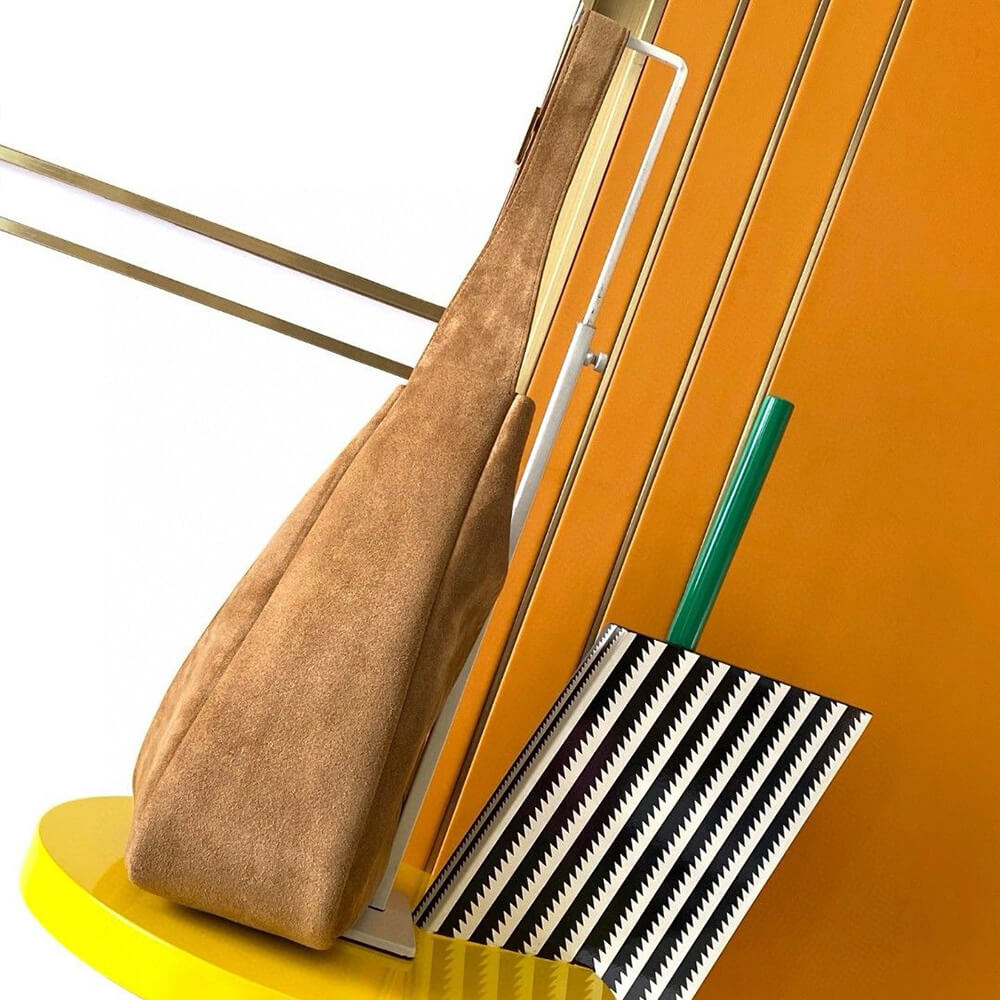 LE 5 À 7 supple SUEDE LARGE