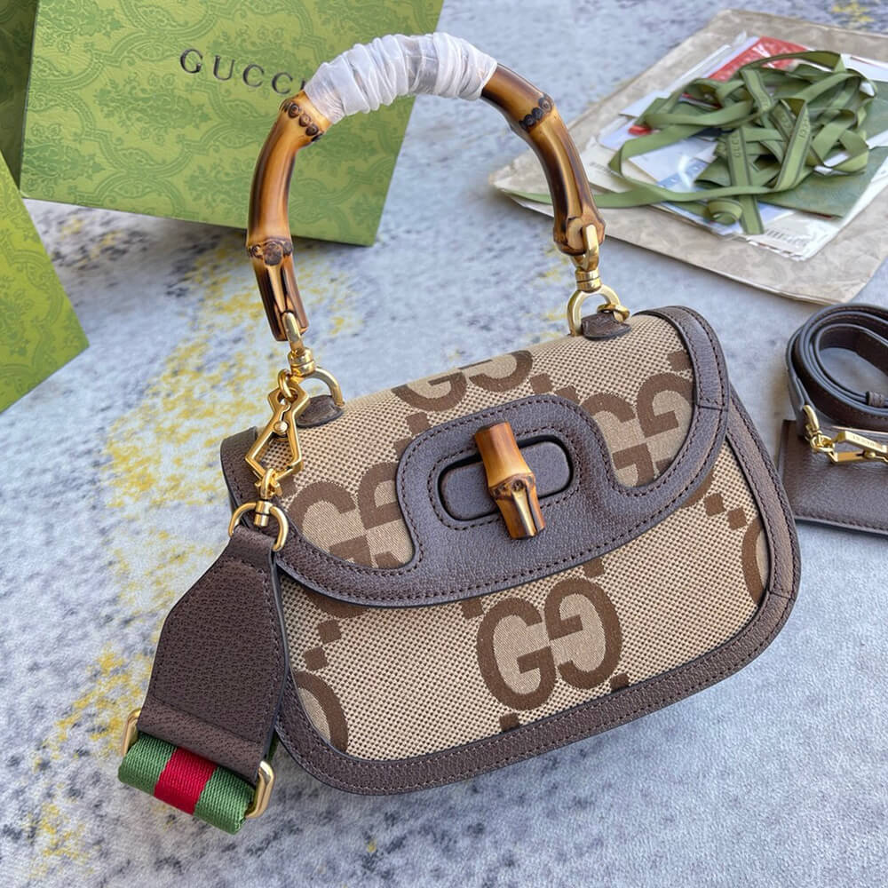 BAMBOO 1947 JUMBO  SMALL TOP HANDLE BAG