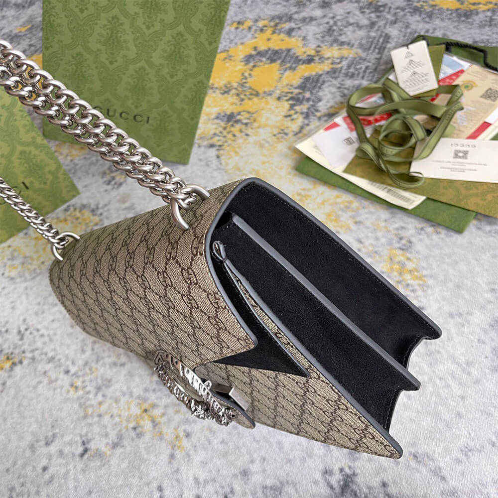 GG Supreme Medium Dionysus Shoulder Bag