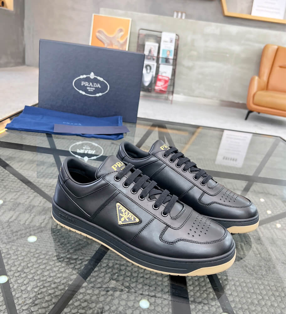 Downtown Nappa Leather Sneakers
