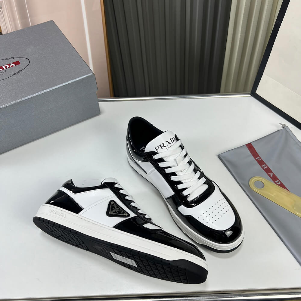 Downtown Nappa Leather Sneakers