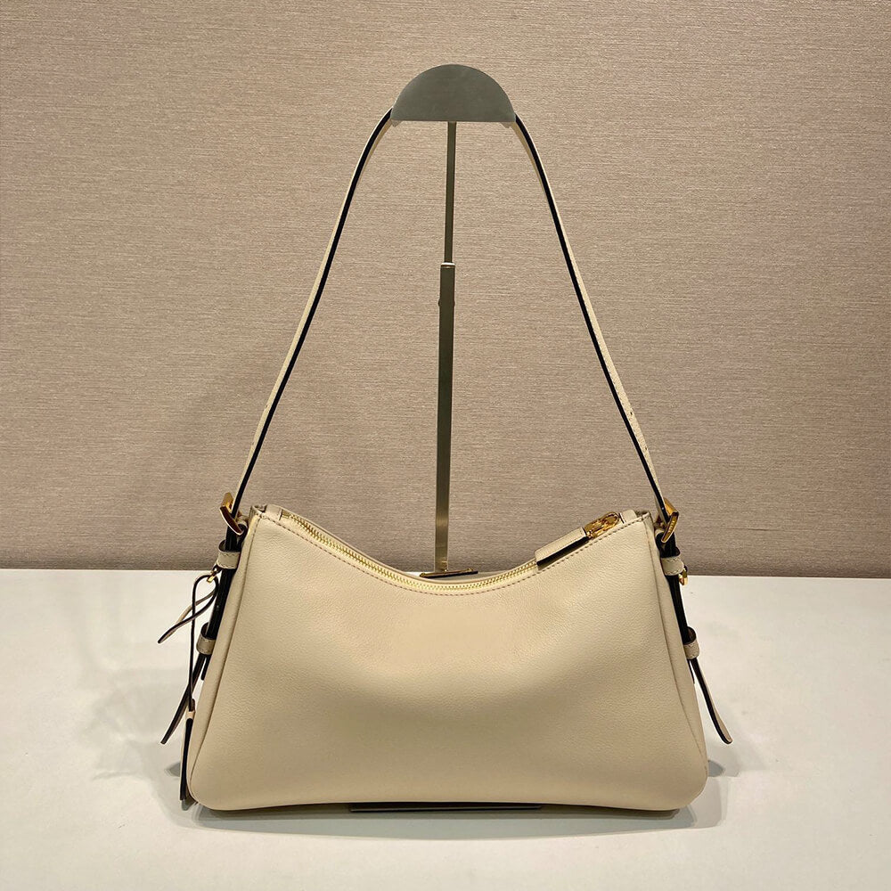 Aimée Medium Leather Shoulder Bag