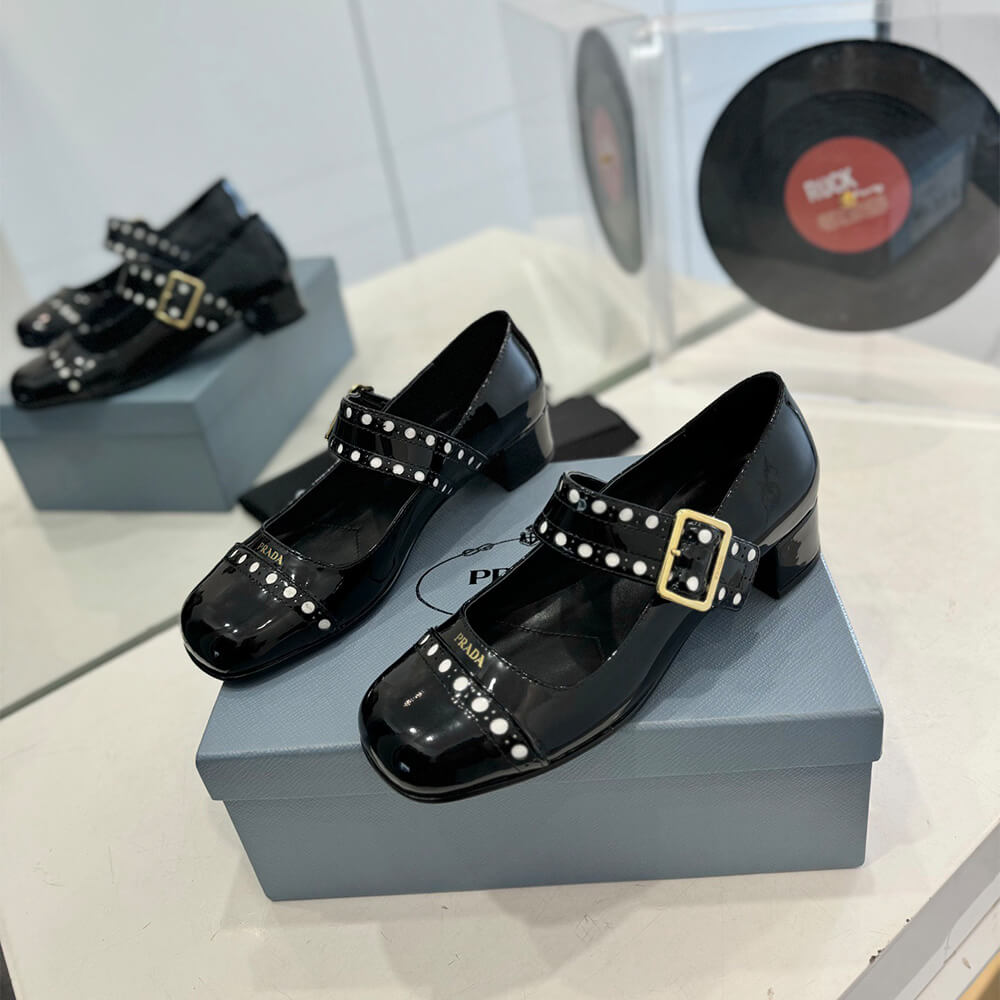 Patent Leather Mary Jane Pumps