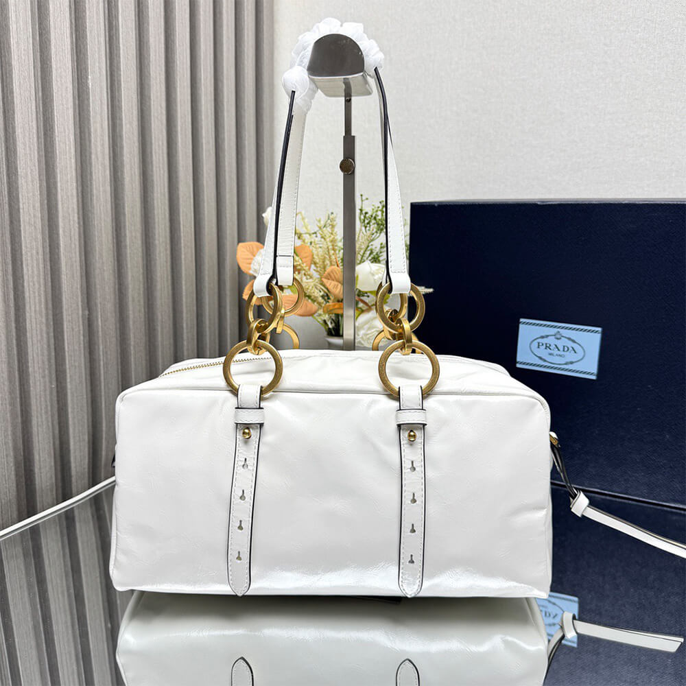 Dangle Medium Leather Top-Handle Bag