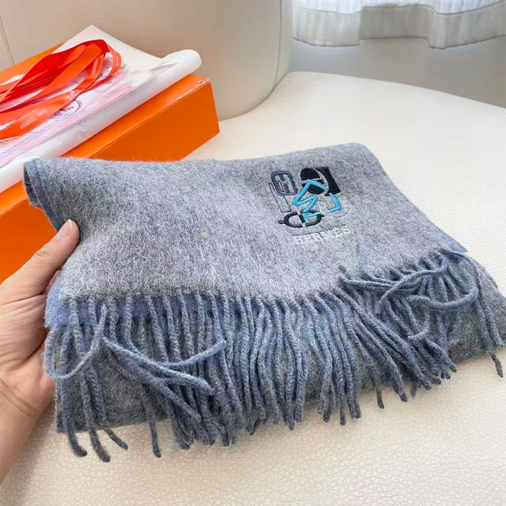 Recto-Verso PM H Puzzle Scarf