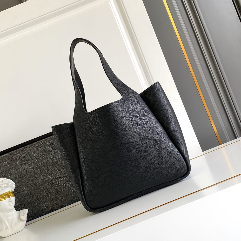 Small Leather Tote Bag