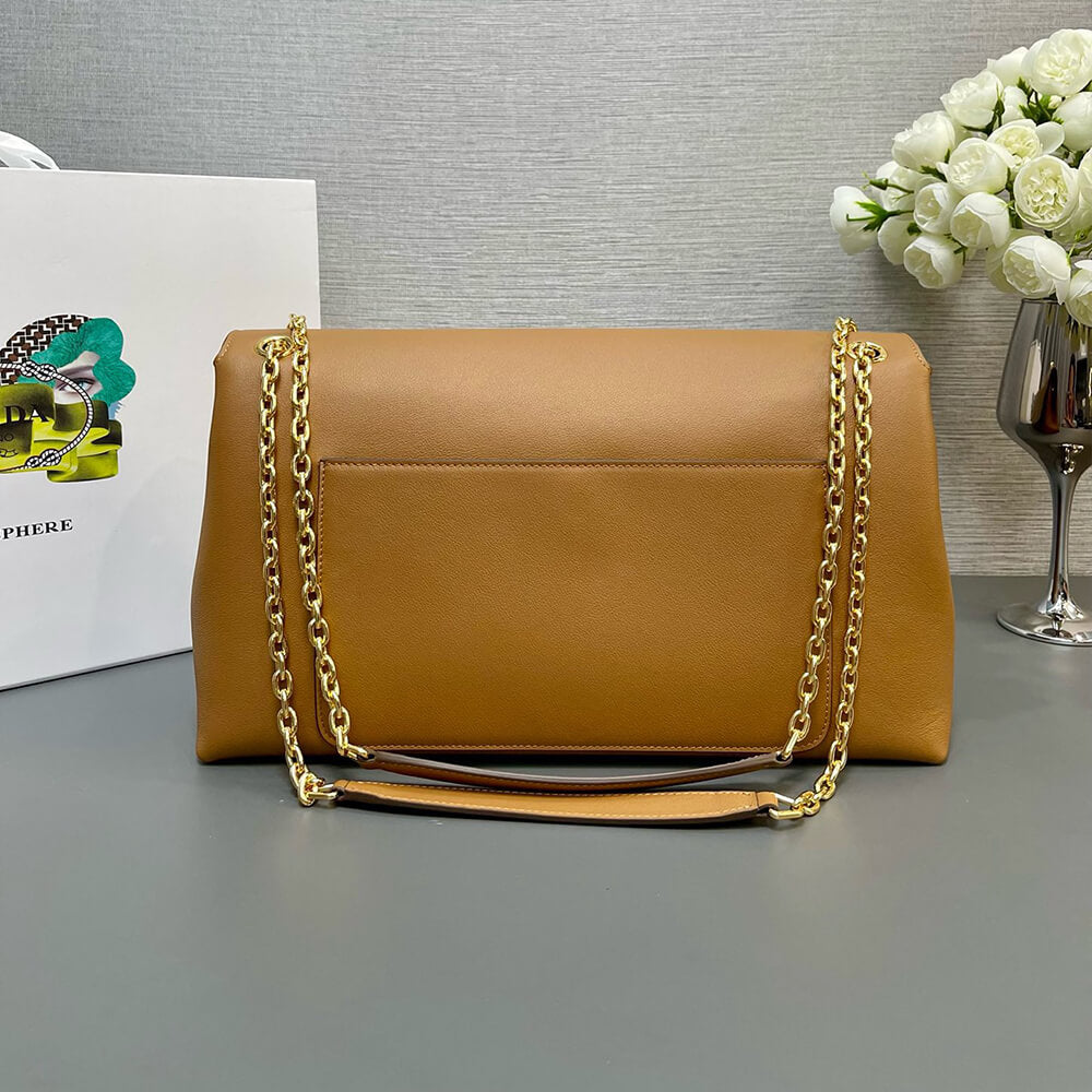 Medium Leather Shoulder Bag