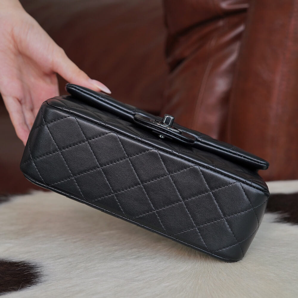 Mini Flap Bag with Top Handle