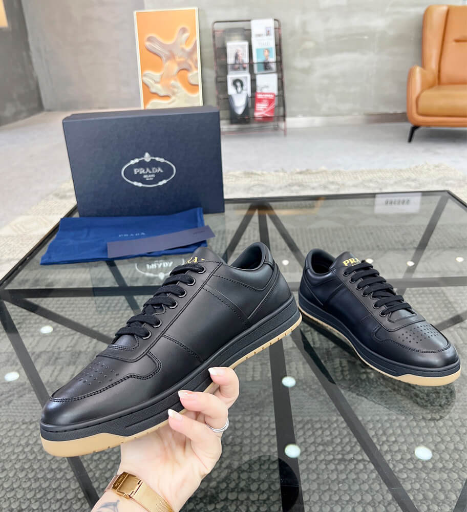 Downtown Nappa Leather Sneakers