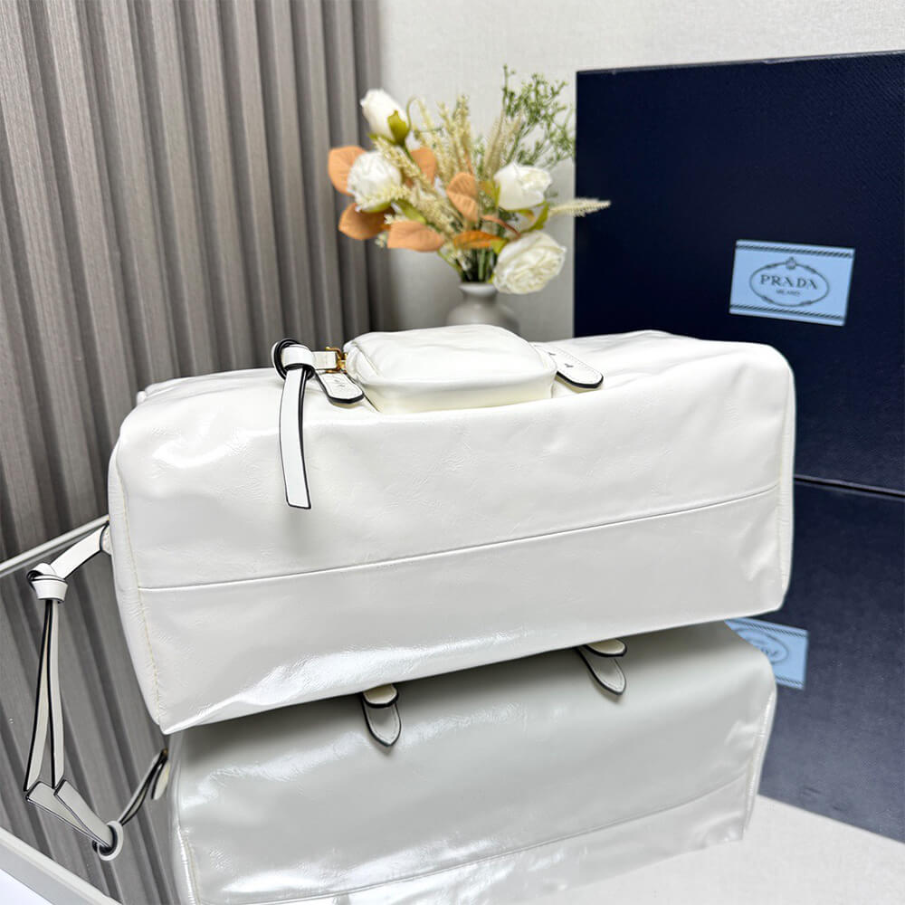 Dangle Medium Leather Top-Handle Bag