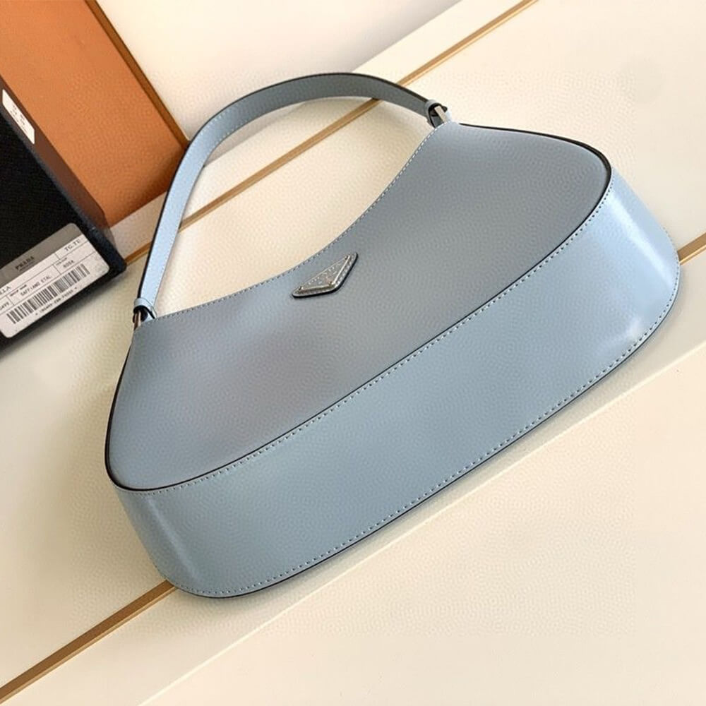 Cleo Brushed Leather Shoulder Bag