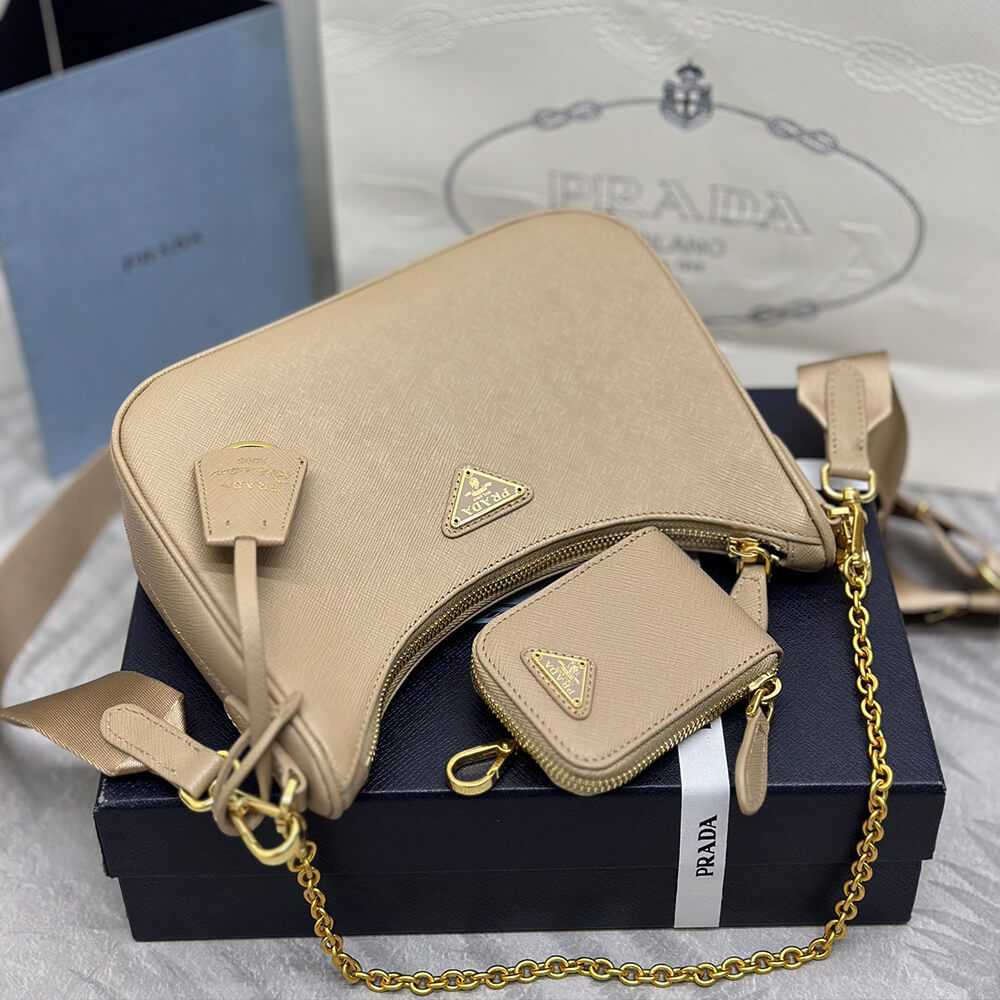 Re-Edition 2005 Saffiano Leather Bag