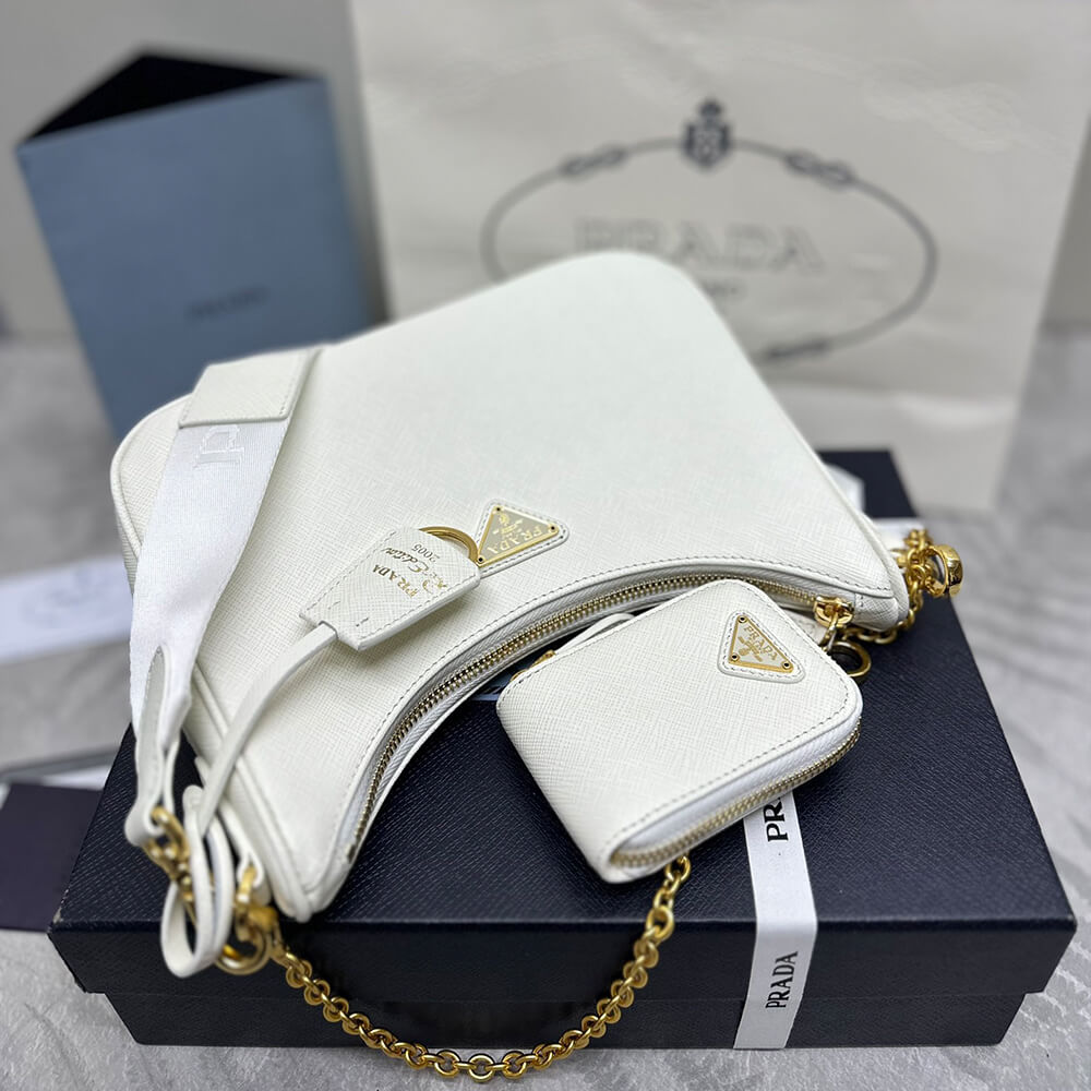 Re-Edition 2005 Saffiano Leather Bag