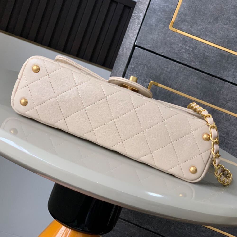 Mini Flap Bag with Top Handle