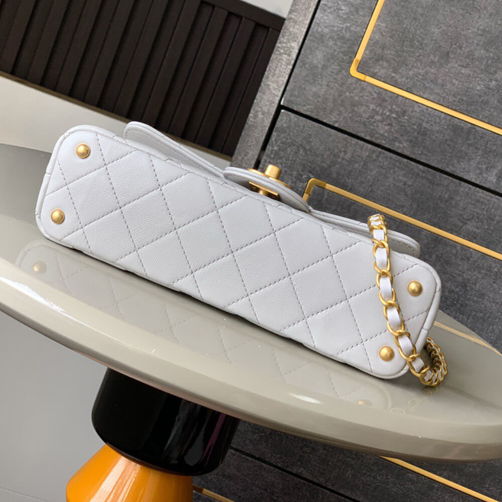 Mini Flap Bag with Top Handle