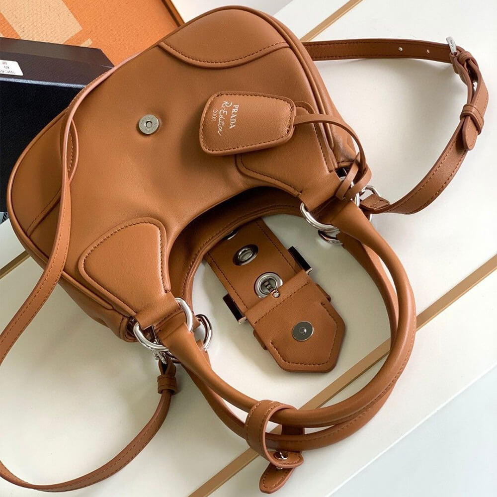 Moon Padded Nappa-Leather Bag