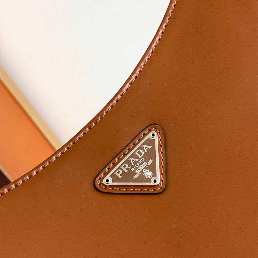 Cleo Brushed Leather Shoulder Bag