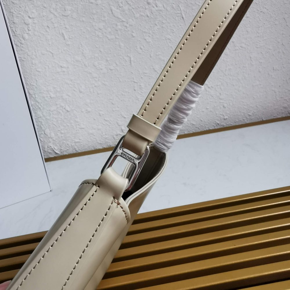 Cleo Brushed Leather Shoulder Bag