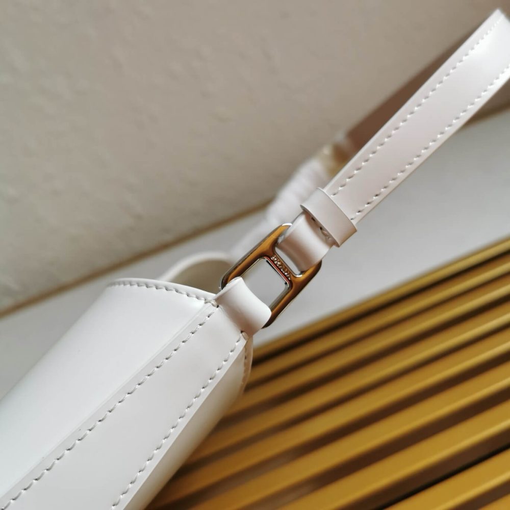 Cleo Brushed Leather Shoulder Bag