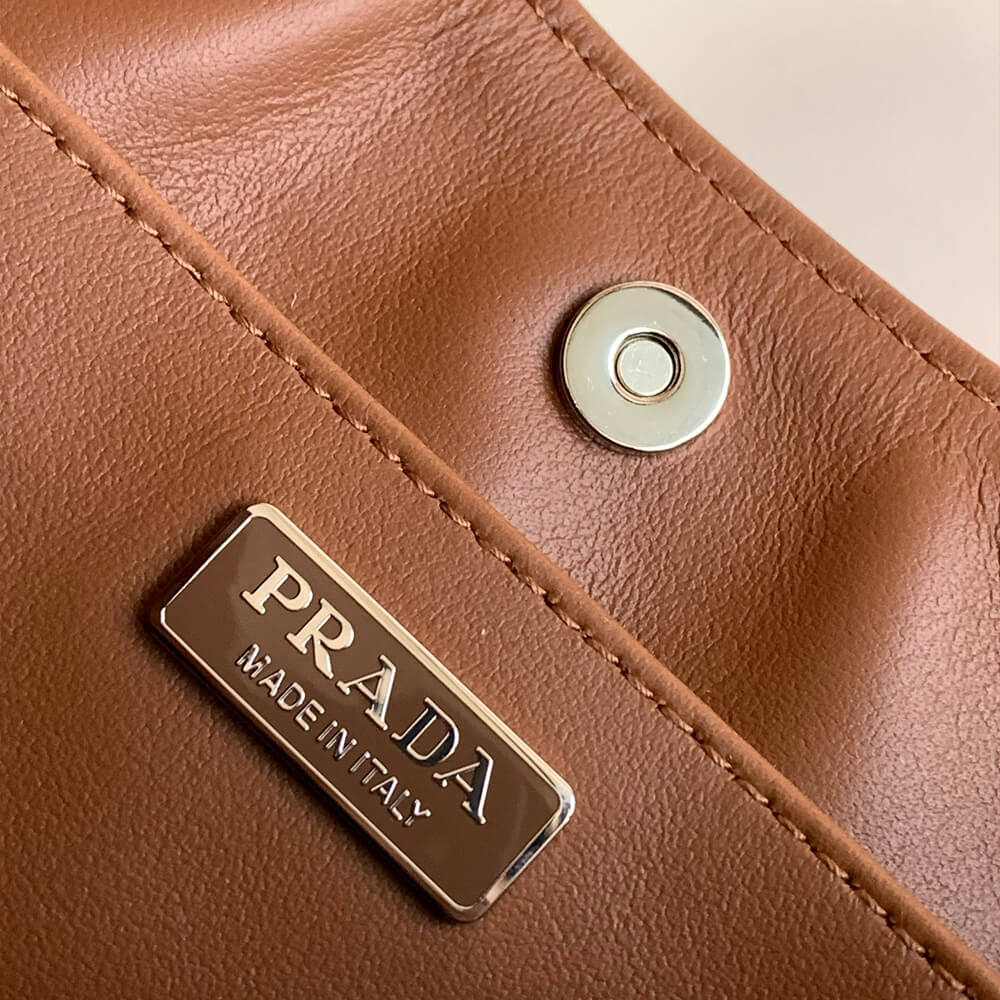 Cleo Brushed Leather Shoulder Bag