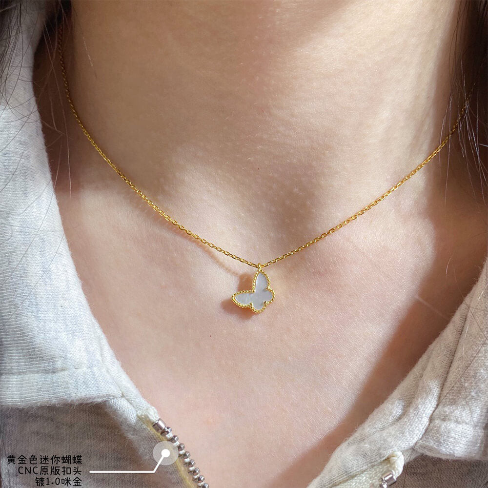 Arpels Pendentif Doux Papillons 