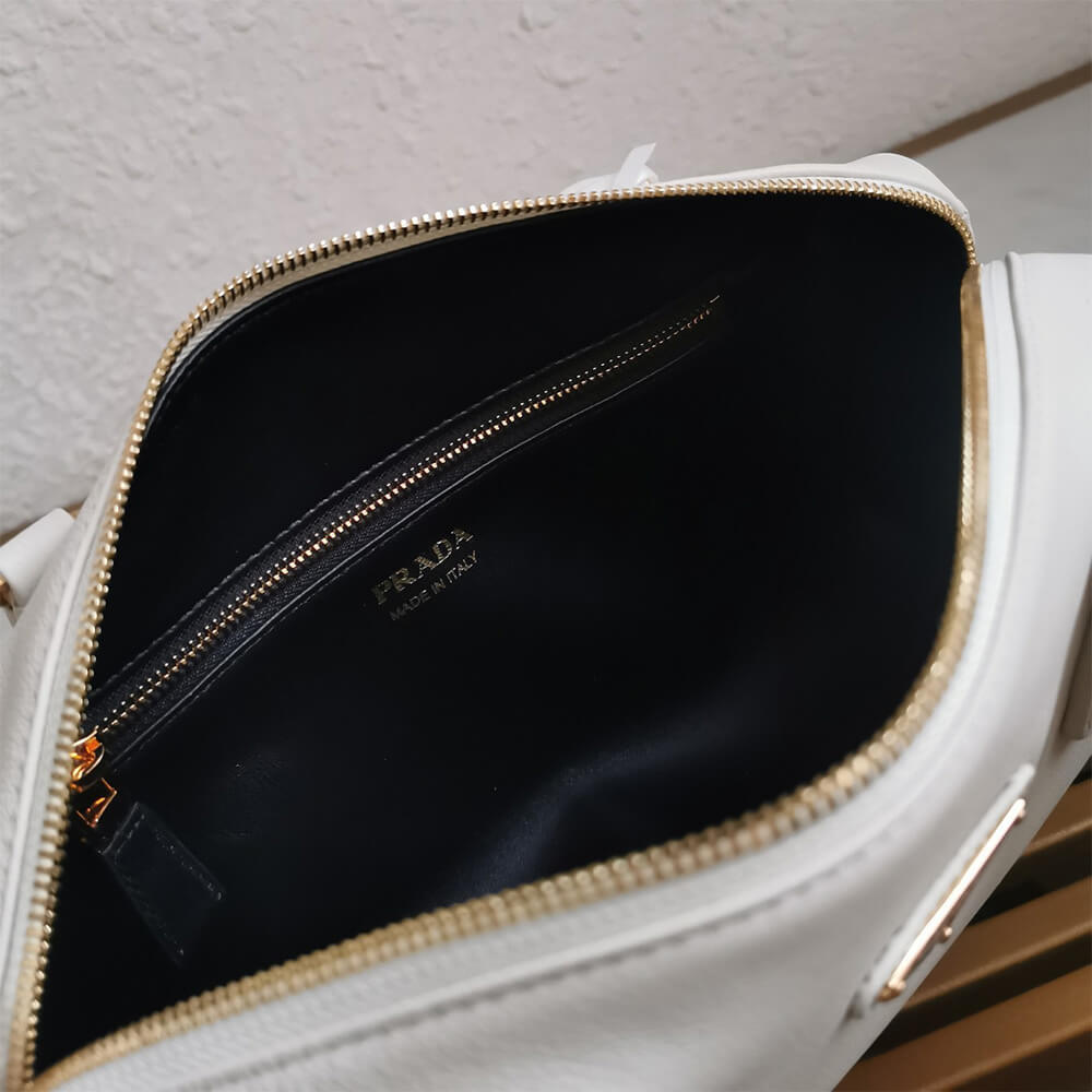 Medium Leather Top-Handle Bag with Padlock